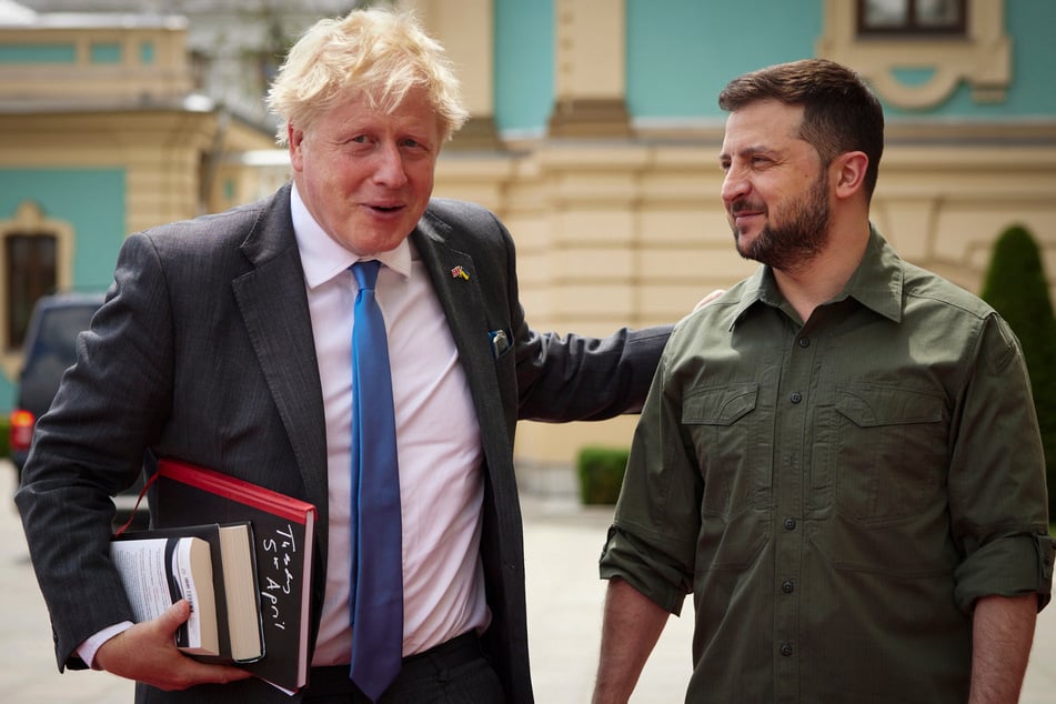 Boris Johnson (58) und Wolodymyr Selenskyj (44) respektieren und mögen sich