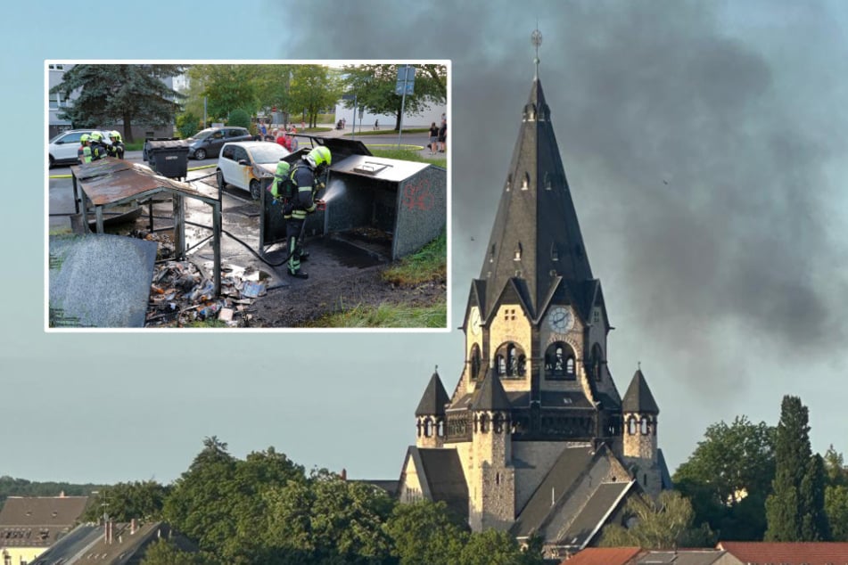 Chemnitz: Feueralarm in Chemnitz: Haben hier Kinder gezündelt?