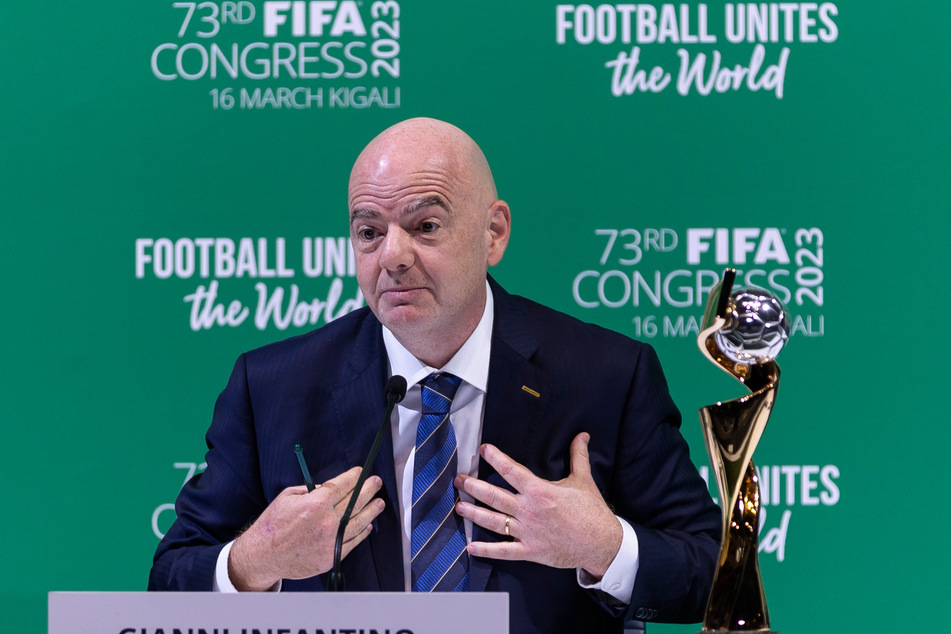 FIFA-Präsident Gianni Infantino (53) gab schon bekannt, wo die WM 2034 stattfinden wird, bevor überhaupt darüber abgestimmt wurde.