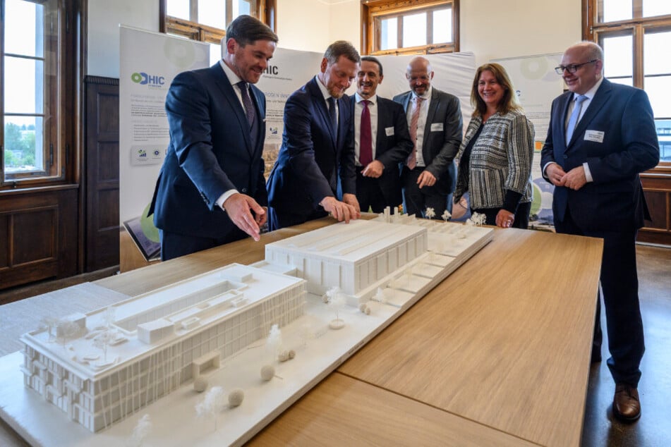 Ein Modell des künftigen HIC wurde im September bei einem Kick-off präsentiert.