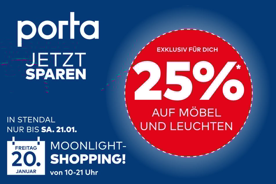 Coupon für 25 Prozent auf Möbel und Leuchten sichern.