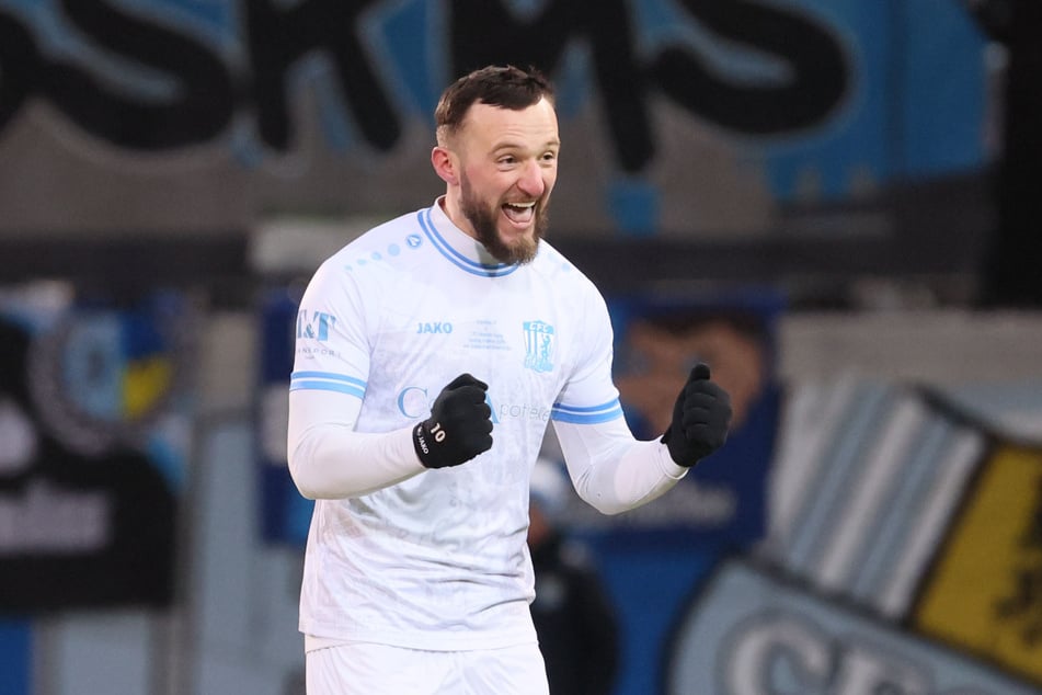 Erstmals traf er in einem Heimspiel für den CFC und hatte anschließend Gänsehaut: Artur Mergel.