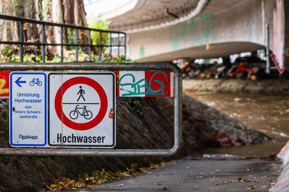 Der Wasserpegel der Flüsse im Ländle sinkt wieder.