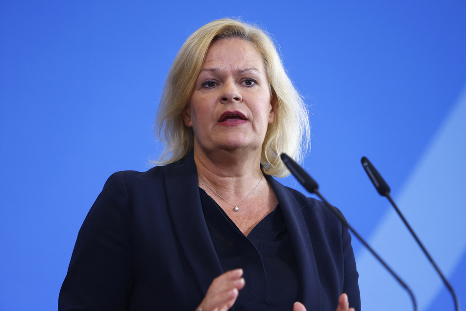 Bundesinnenministerin Nancy Faeser (53, SPD) äußerte sich am Dienstag zu einem möglichen AfD-Verbotsverfahren.