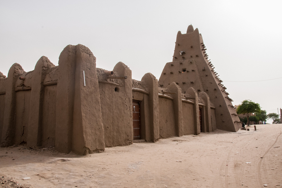 Die Djingareyber-Moschee in Timbuktu.