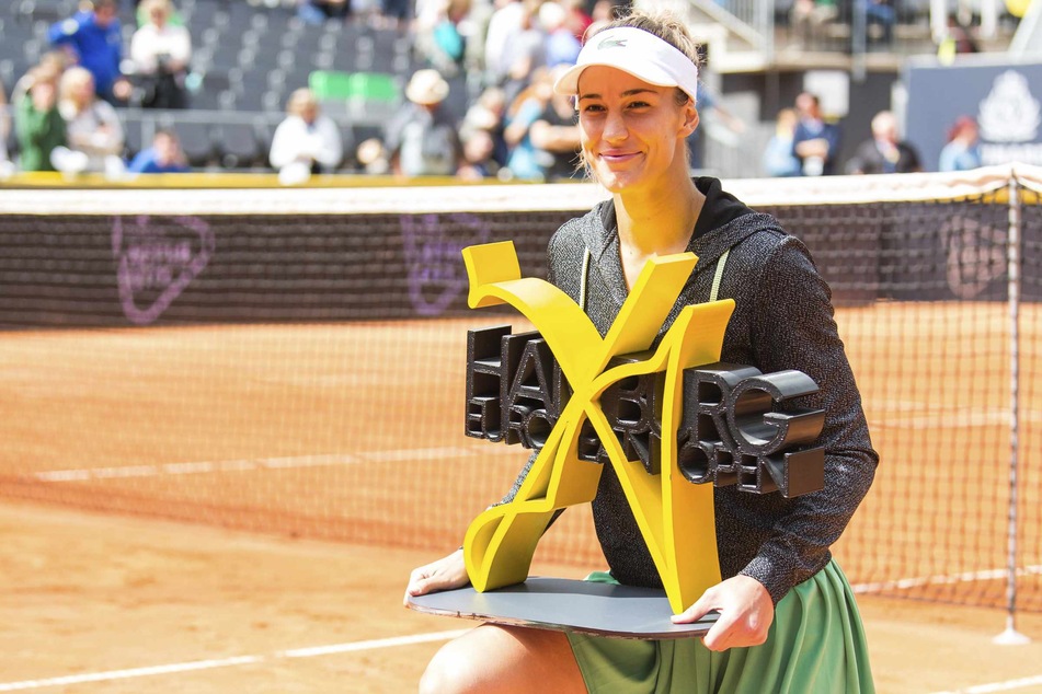 Bernarda Pera (27) hat am Samstag das Tennis-Turnier am Hamburger Rothenbaum gewonnen.