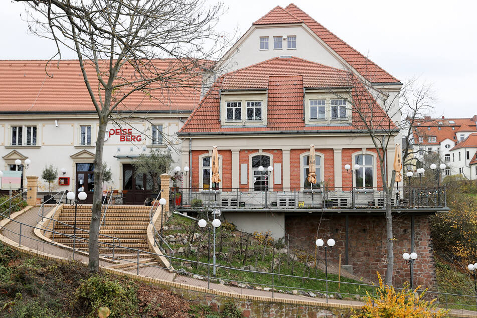 Eher unkonventionell: das Restaurant "Speiseberg" in Halle.