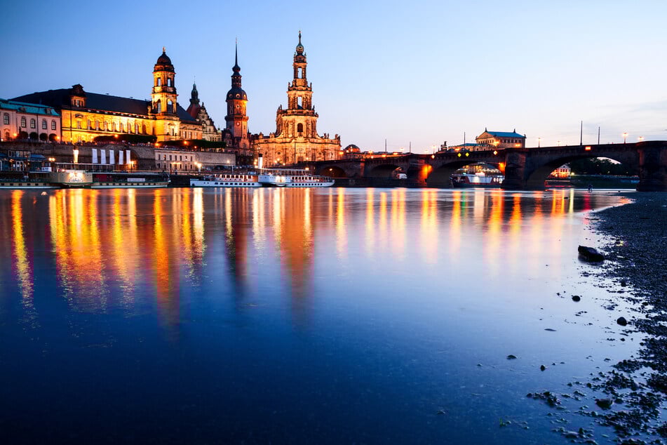 Bei dieser Aussicht auf die Dresdner Altstadt kann man schon mal Heimweh haben.