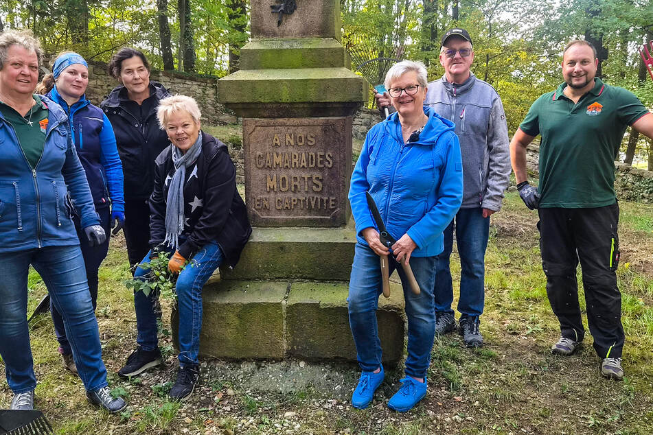 Der Heimatverein kümmert sich auch um den Erhalt des Gefangenenfriedhofs.
