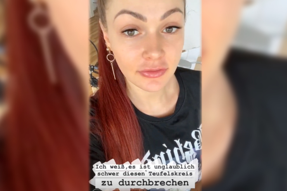 Der Screenshot zeigt eine der Instagram-Stories von LeaLovesLifting vom Samstag.