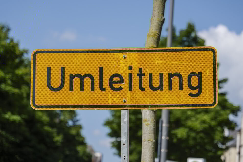 Aufgrund von Arbeiten auf der Frankenberger Straße in Höhe Dresdner Straße müsst Ihr eine Umleitung in Kauf nehmen. (Symbolbild)