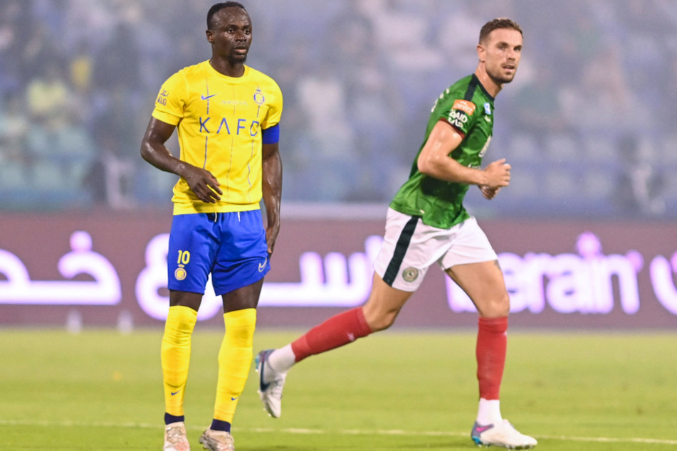 Sadio Mané (31, l.) und Jordan Henderson (33) spielen mittlerweile in der Saudi Pro League.