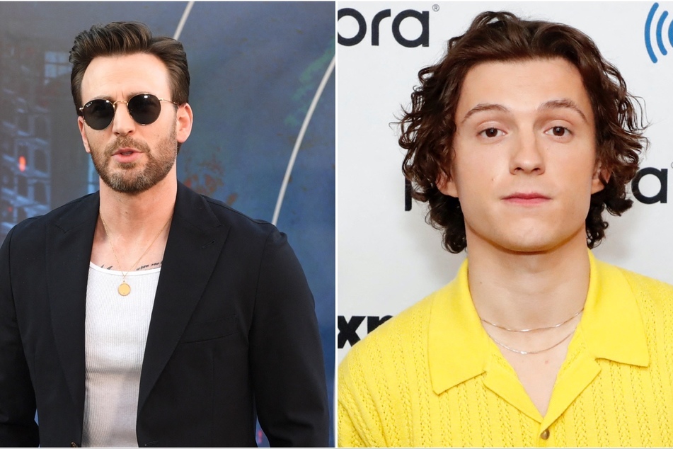 It's being rumored that Tom Holland (r.) has inked a six movie deal with Marvel Studios, as Chris Evans has admitted that he misses playing Captain America.