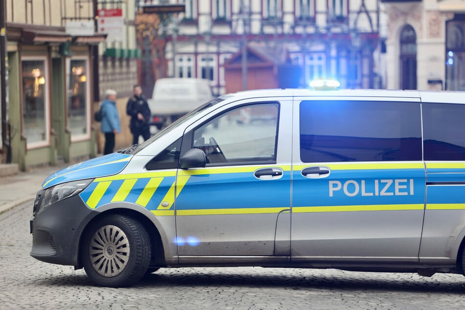 Der Marktplatz von Wernigerode musste am Sonntag geräumt werden.