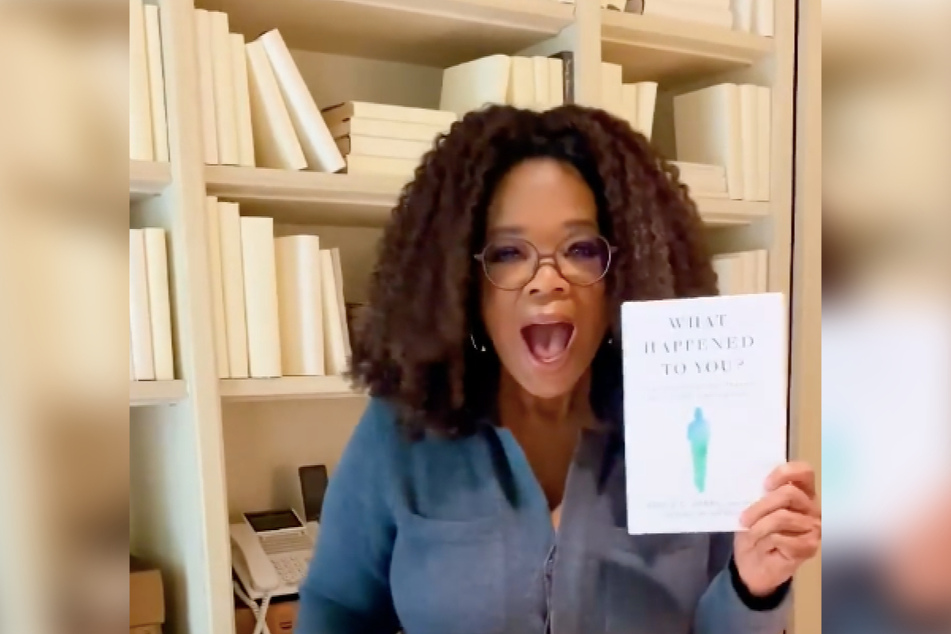 Oprah Winfrey showed off her new book on Instagram.