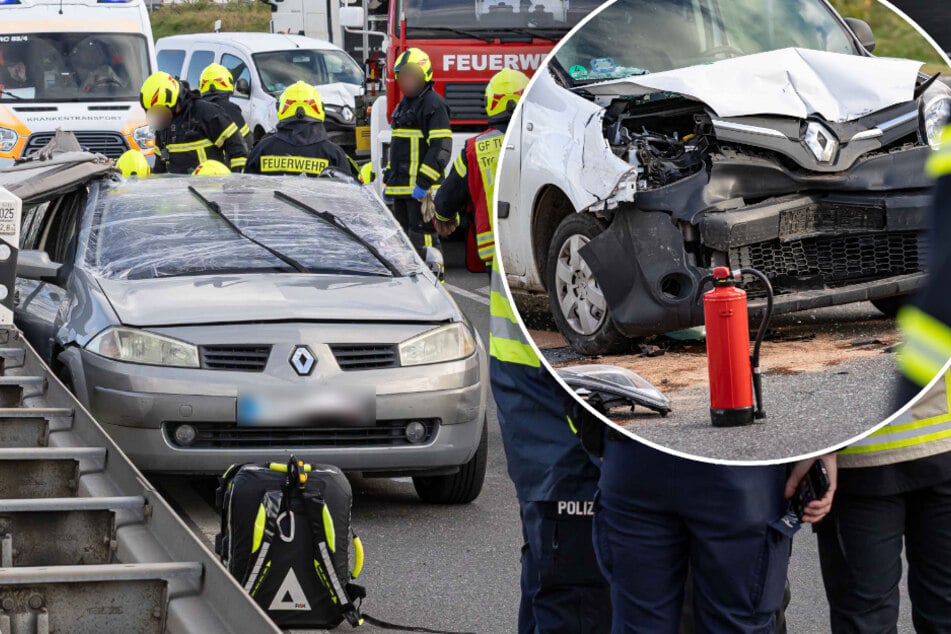 Mehrere Verletzte nach heftigem Ampel-Crash an Autobahnzufahrt