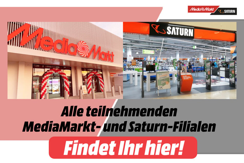 Alle teilnehmenden MediaMarkt- und Saturn-Filialen findet Ihr hier.