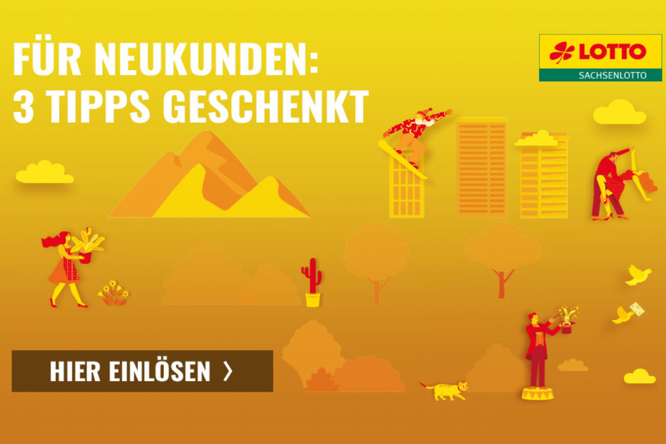 Neukunden bekommen 3 Tipps von Sachsenlotto geschenkt.