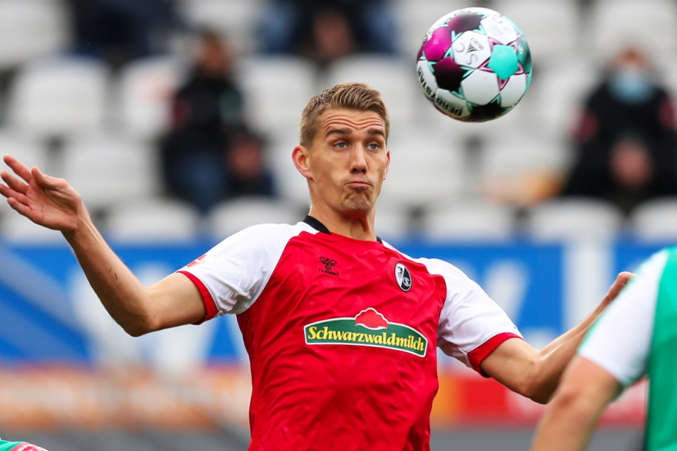Freiburg-Stürmer Nils Petersen (31) in Aktion.