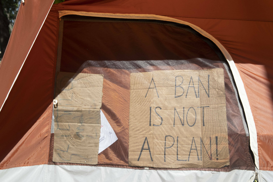 Those experiencing homelessness in Austin might be ticketed if they camp in prohibited areas starting Monday.