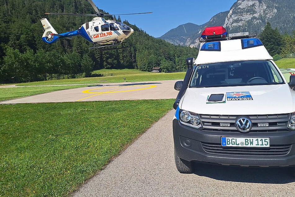 Die Bergwacht hatte während der heißen letzten Tage viel zu tun.