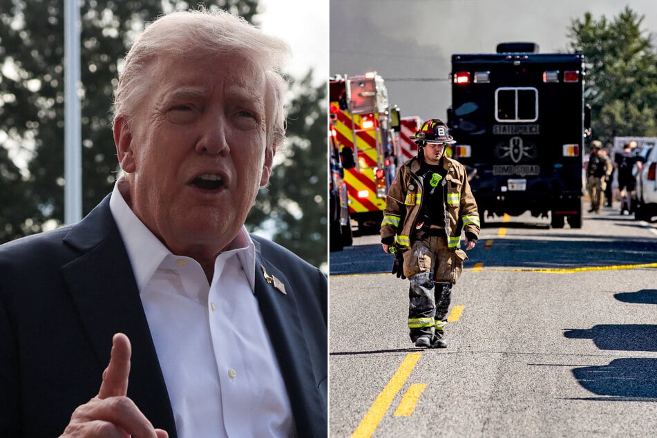 President Donald Trump called Sunday's shooting at a Mormon church "yet another targeted attack on Christians."