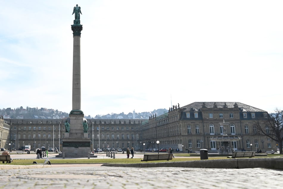 Auf dem Stuttgarter Schlossplatz spielten am Donnerstag Kinder. (Archivbild)