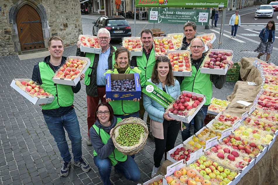 Deshalb verteilen Obstbauern in Halle kostenlos Äpfel