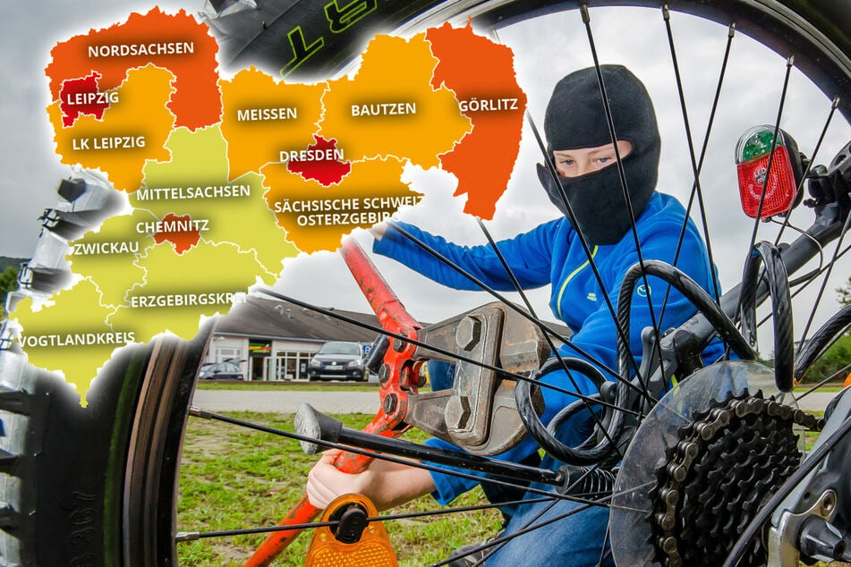 21 Millionen Euro Schaden! Hier schlagen Zweirad-Diebe in Sachsen am häufigsten zu