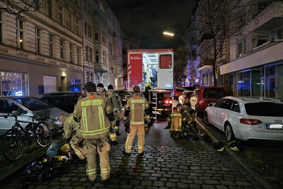 Das Feuer löste einen Großeinsatz der Berliner Feuerwehr aus.