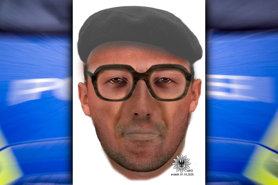 Einer der mutmaßlichen Täter trug bei der Abholung des Schmucks eine auffällige Brille und eine Baskenmütze.