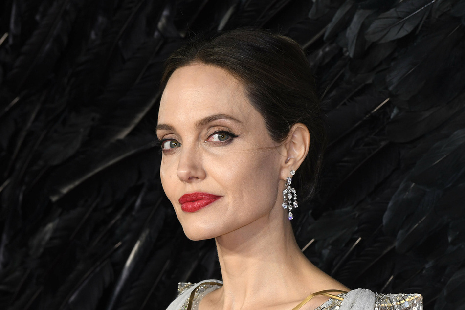 Angelina Jolie is selling a painting by Winston Churchill.