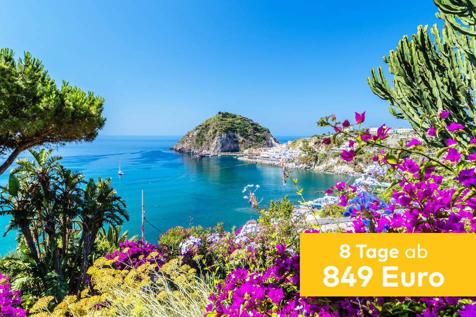 Ischia Island: 8 days from only 849 euros.