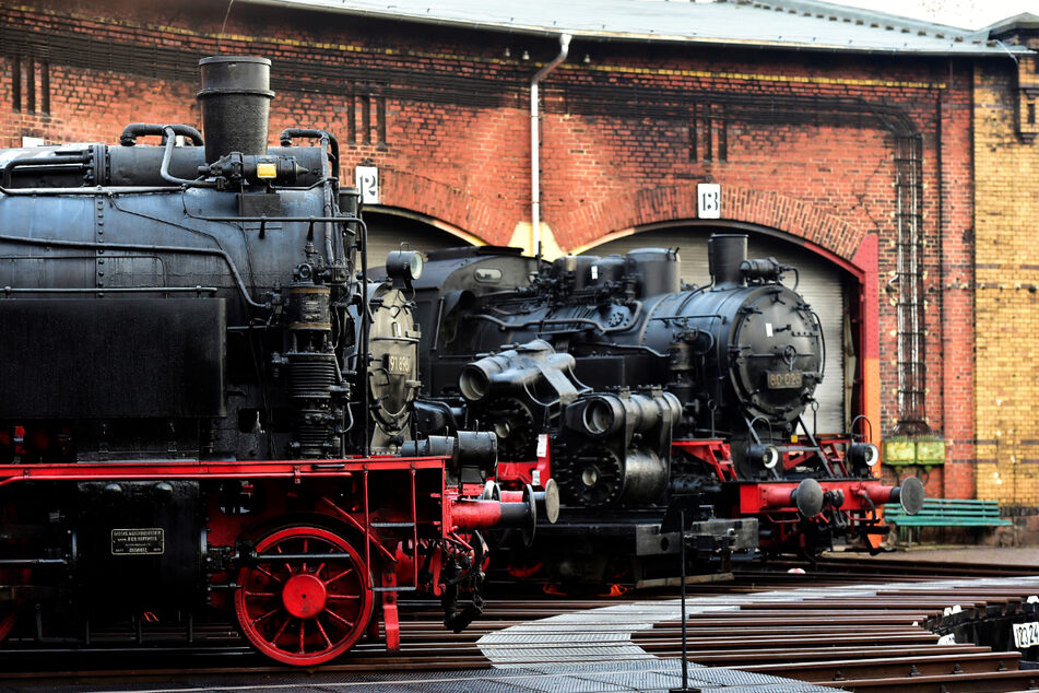 Für jeden Eisenbahnfreund immer ein Ausflug wert: das Chemnitzer Eisenbahnmuseum. (Archivbild)