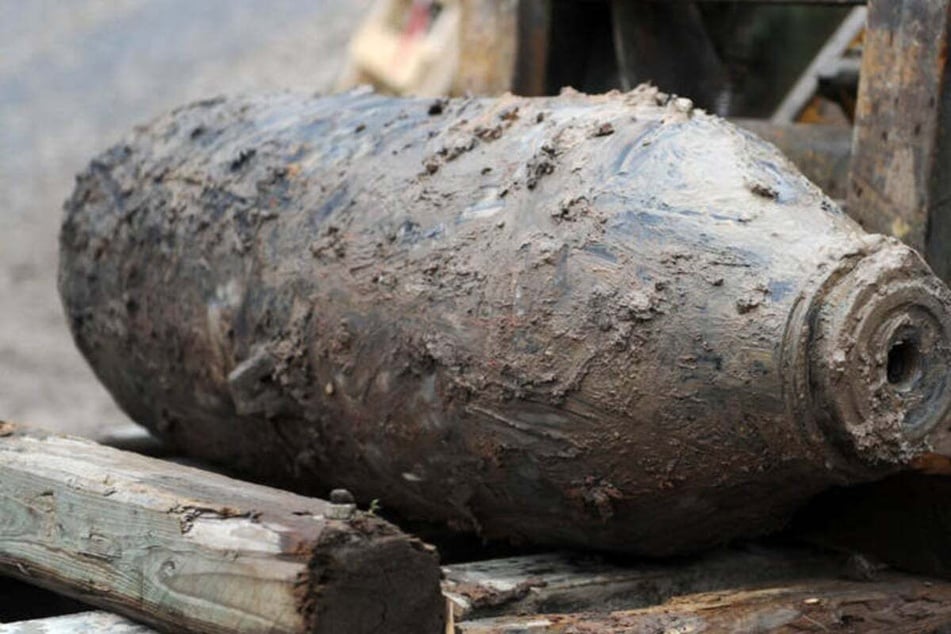 Die gefundene Bombe war zehn Zentner schwer und amerikanischer Bauart. (Symbolbild).