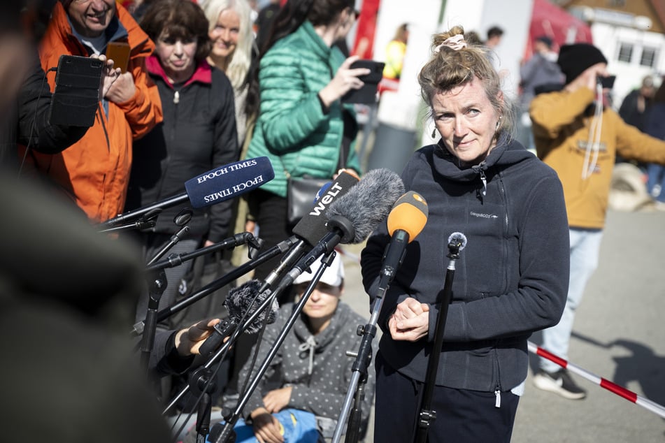 Die Tierärztin Kirsten Tönnies (58) stellt klar, dass sie mit der Freilassungsaktion des Buckelwals nicht zufrieden ist. (Archivfoto)