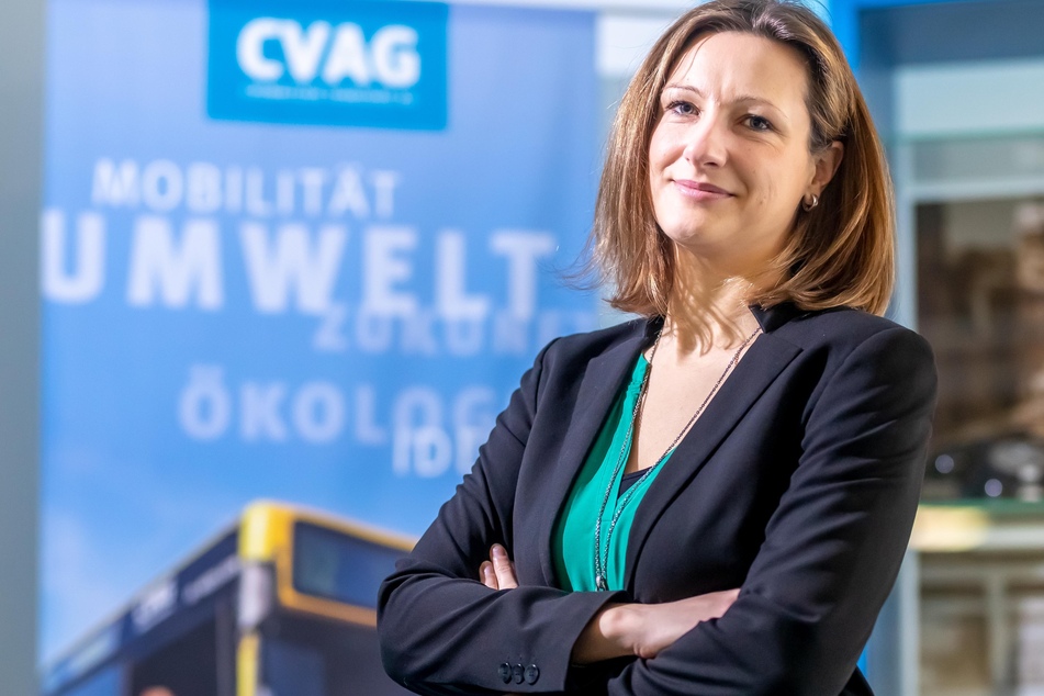 CVAG-Pressesprecherin Juliane Kirste (37) betont, dass bezüglich 3G im ÖPNV stichprobenartig kontrolliert werden soll.
