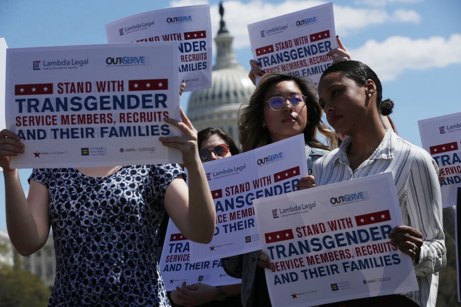 Transgender Americans have faced a roller coaster of changing policies on military service in recent years.