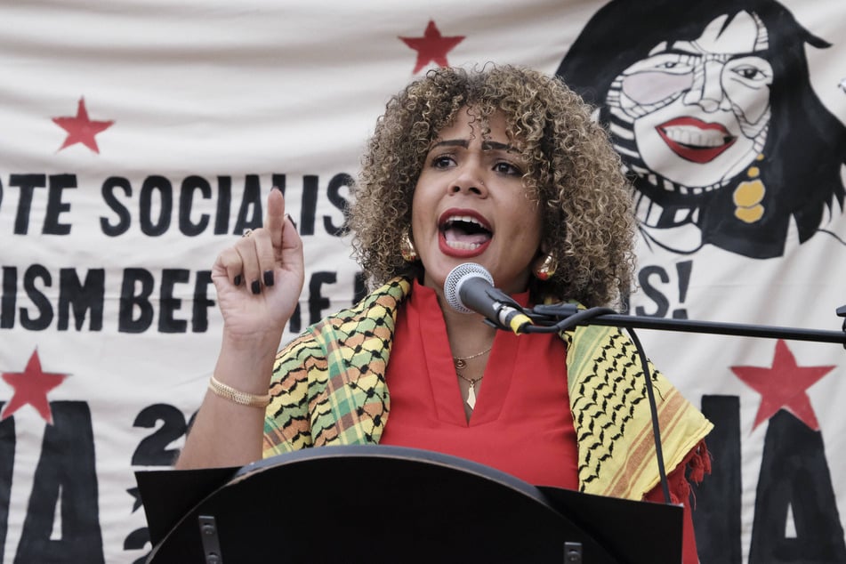 Party for Socialism and Liberation presidential candidate Claudia De la Cruz has slammed Democratic nominee Kamala Harris for campaigning in Pennsylvania as their ballot access battle wages on.