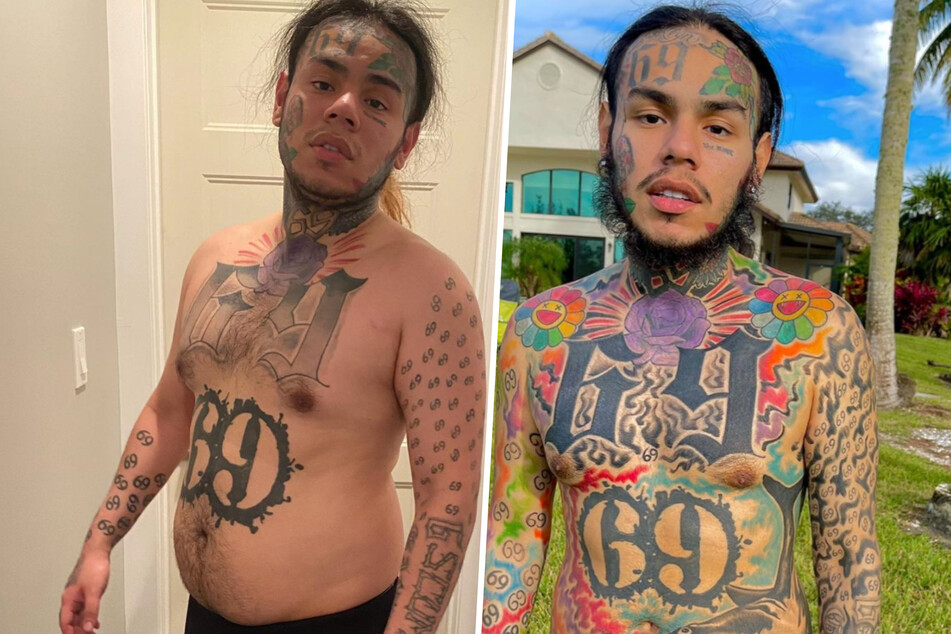 Rapper Tekashi 6ix9ine (24) lost 60 pounds n a few months!