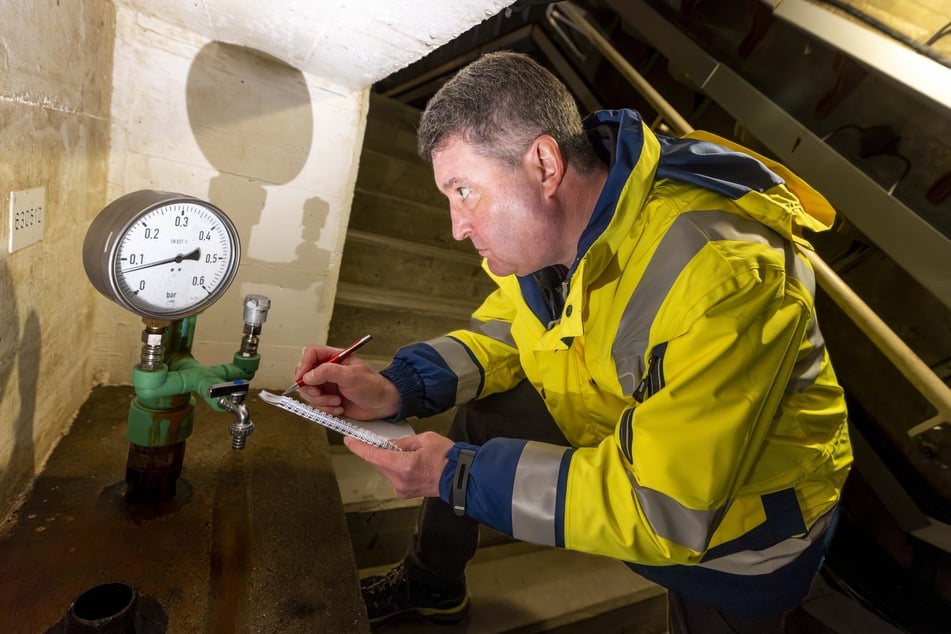 Die Anlage liefert etwa 200 Liter Rohwasser pro Sekunde zur Trinkwasseraufbereitung für die Region um Pirna.