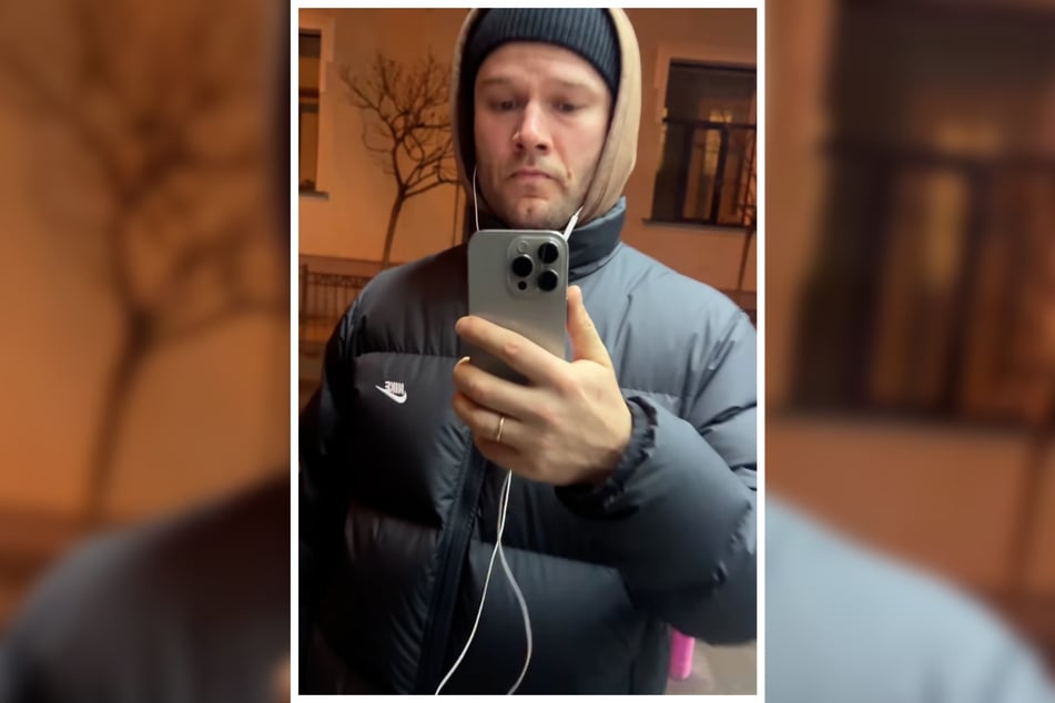 Der belarussische Musiker und Rapper Max Korzh (37) trat am Samstagabend im Frankfurter Waldstadion vor 27.000 Fans auf.