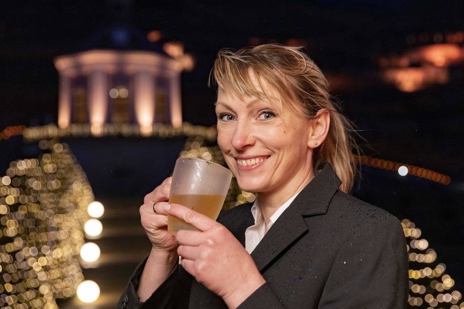 Claudia Bellmann (42) ist Restaurantleiterin auf Schloss Wackerbarth.