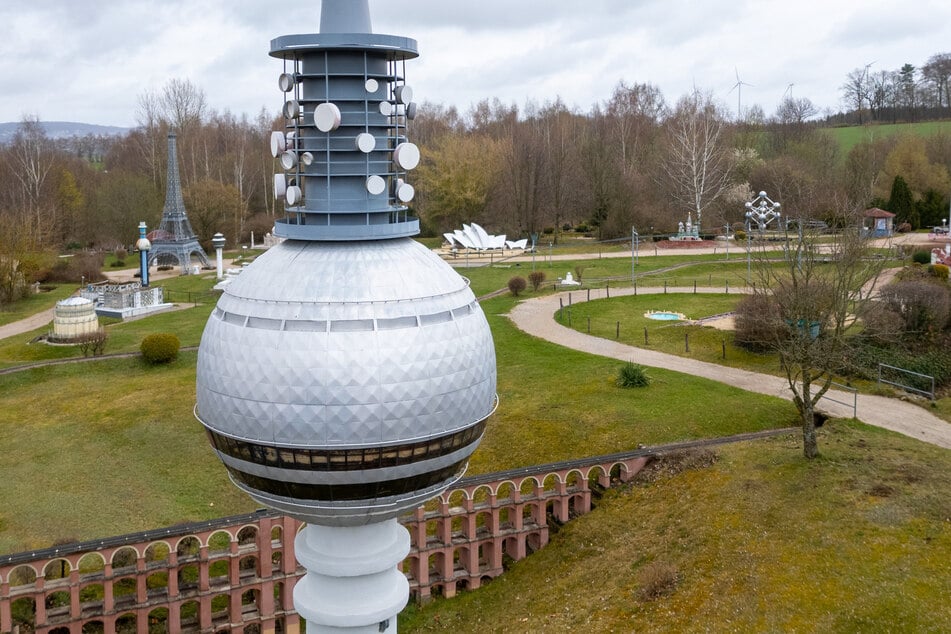 Auch in der Miniwelt schaut der Osterhase vorbei.