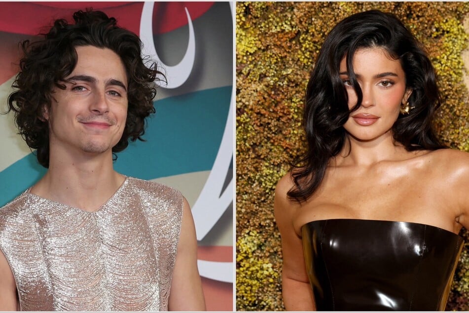 Kylie Jenner and Timothée Chalamet's (l) romance has reportedly gotten more serious since they began dating in April.