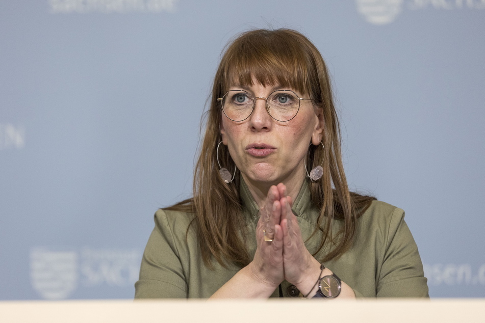Sachsens Gleichstellungsministerin Katja Meier (43, Grüne).