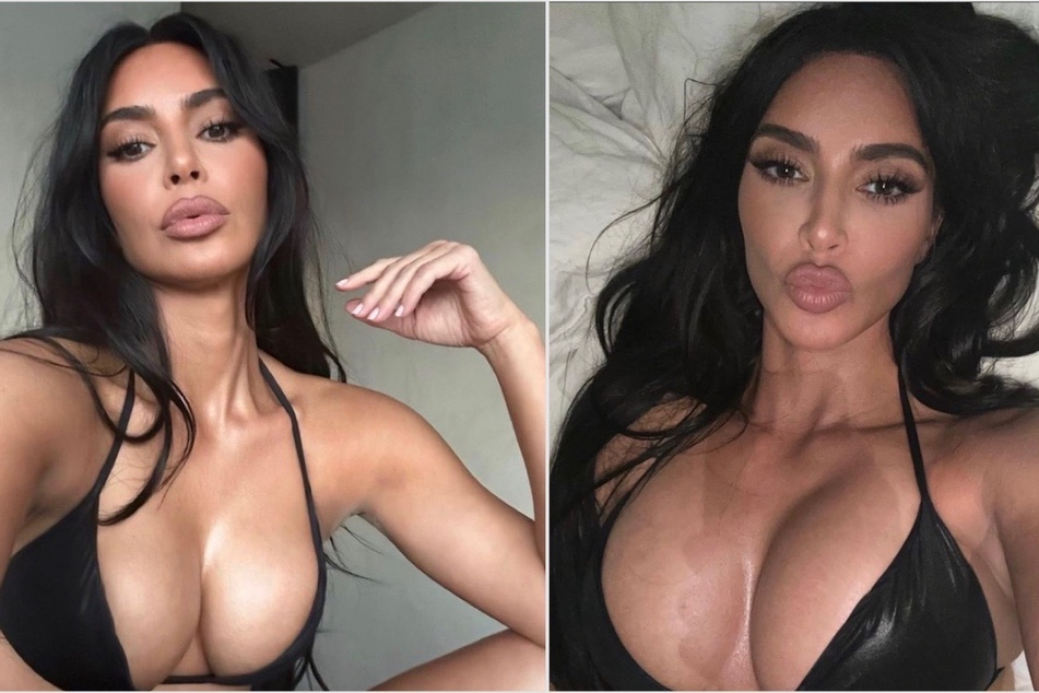 Kim Kardashian turns up the heat with an IG thirst trap!