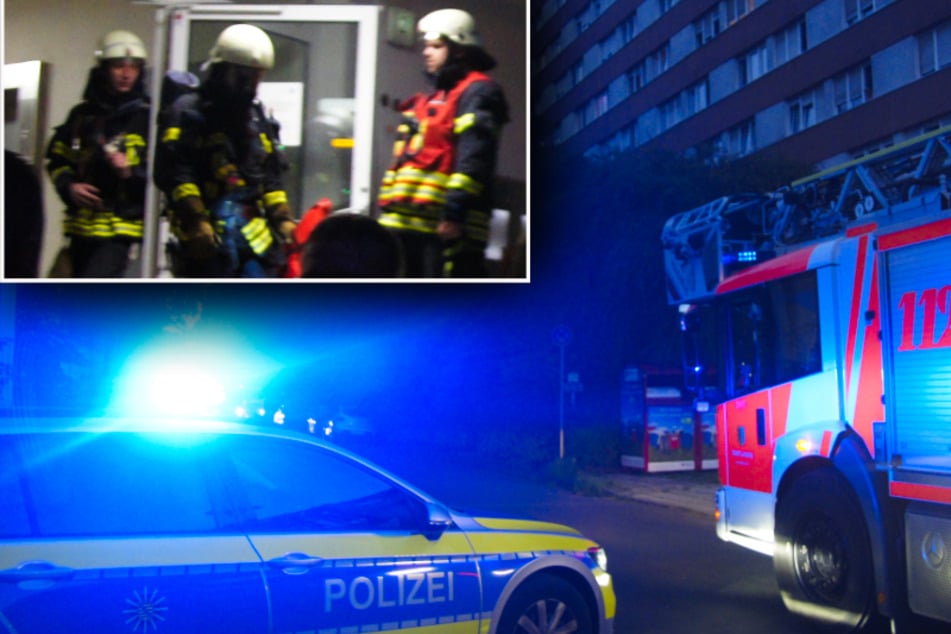 Leipzig: Schwere Brandstiftung in Sachsens größtem Wohnblock