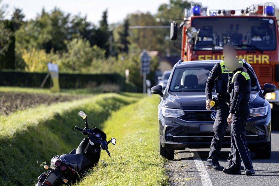 Junge Moped-Fahrerin (16) kurz vor Ortseingang schwer verunglückt