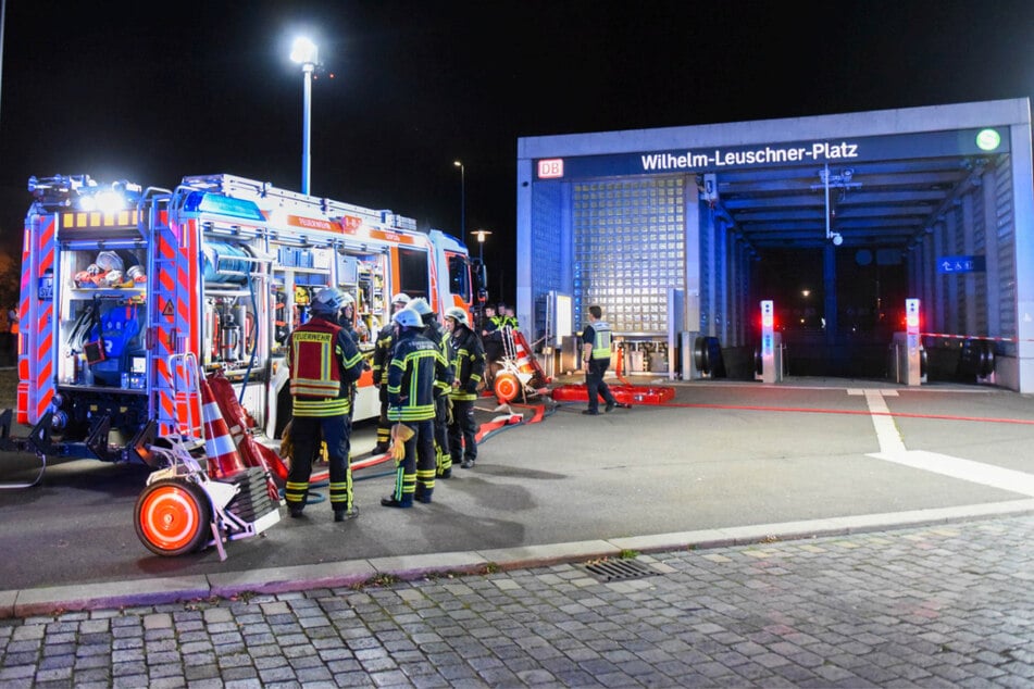 Einsatzkräfte und viel Blaulicht: City-Tunnel wird gesperrt